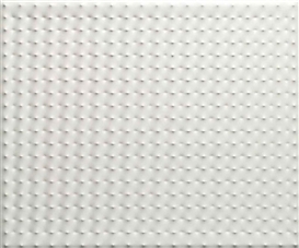 SENZA TITOLO (SUPERFICIE BIANCA) by Enrico Castellani